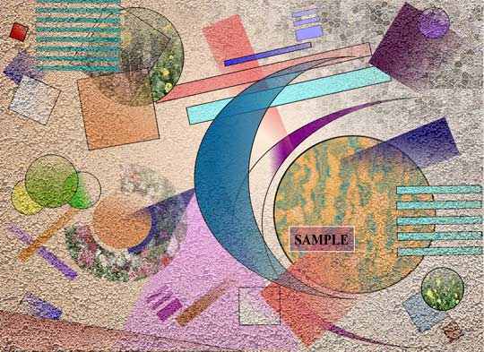 Concerto of Dancing Shapes and Colors #5