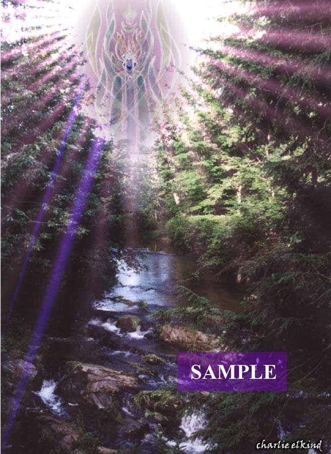 Angel Over trhe Waterfall
