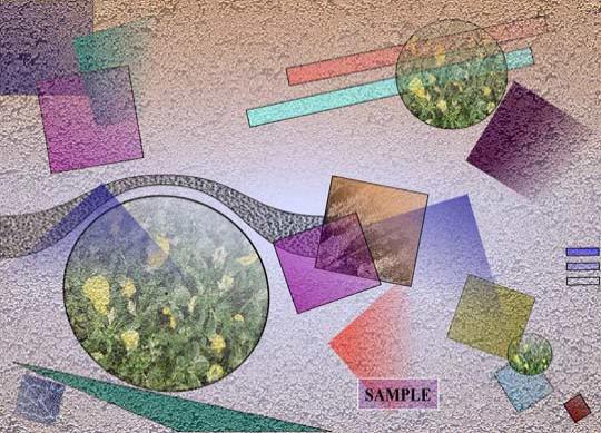 Concerto of Dancing Shapes and Colors #2