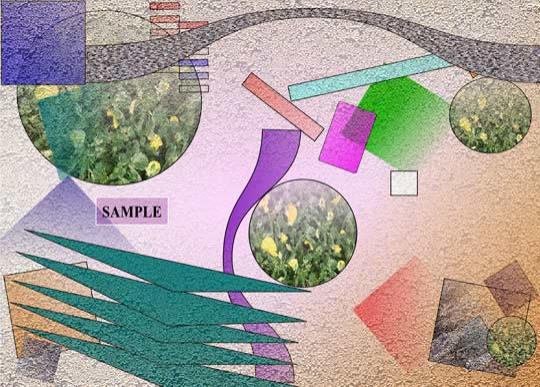 Concerto of Dancing Shapes and Colors #3