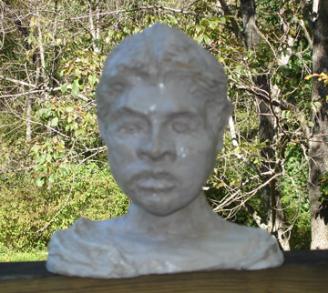 Sculpture of Woman's Head